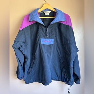 Vintage 90s Columbia Colorblock Santa Ana Anorak Pullover Windbreaker Women’s M